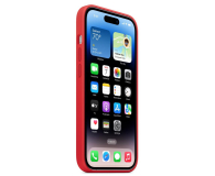 APPLE do iPhone 14 Pro Max Silicone Case with MagSafe - (PRODUCT)RED - 1071023 - zdjęcie 3